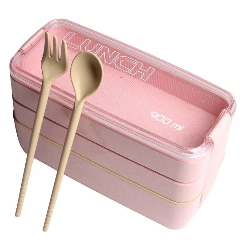 Separate Microwave Oven Light Lunch Box  oven Pink The Khan Shop