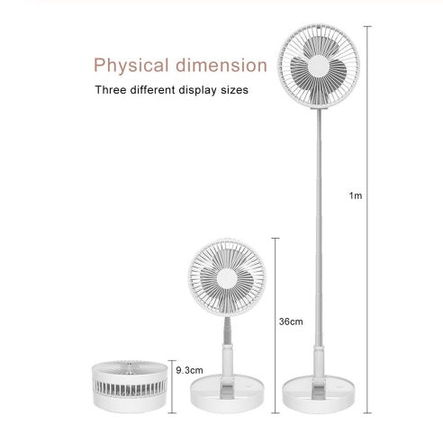 New Hot Selling USB Charging Portable Mini Multi-function Floor Fan  Portable Air Conditioner  The Khan Shop