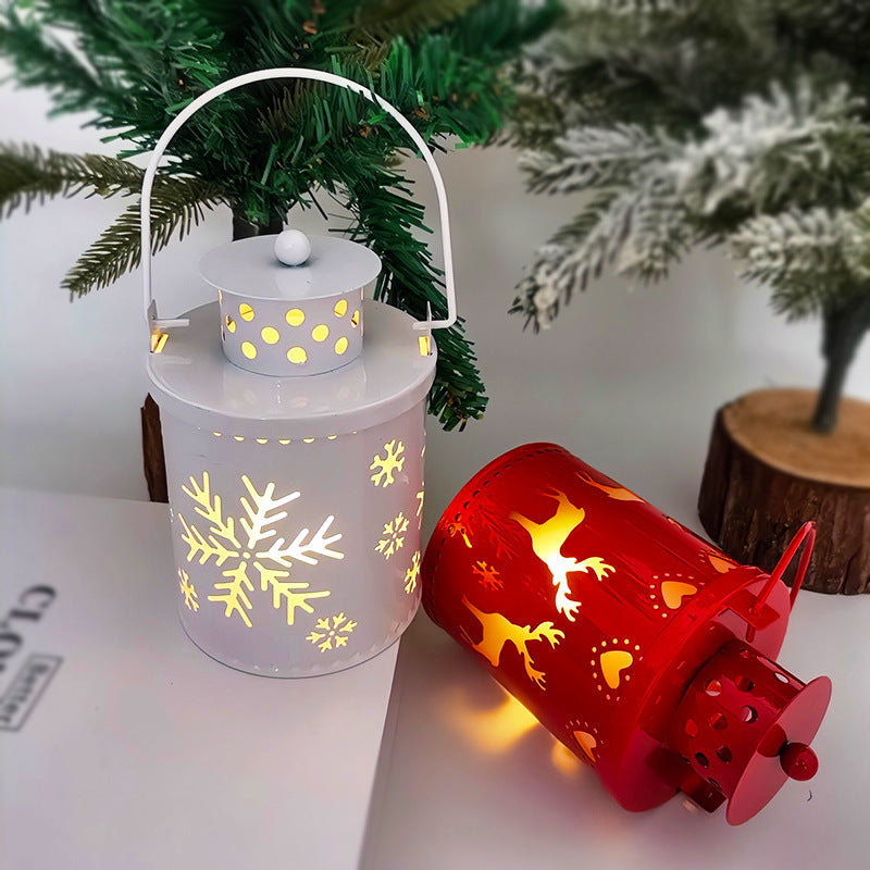 Christmas Candle Lights LED Small Lanterns Wind Lights