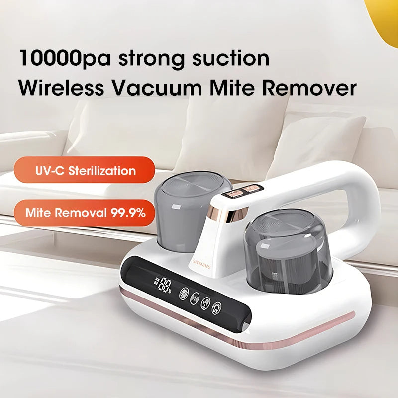 New Mattress Vacuum Mite Remover Cordless Handheld Cleaner The Khan Shop