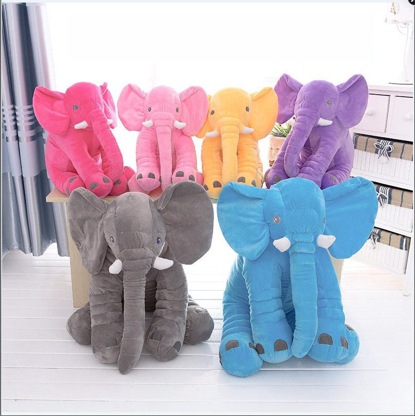 Soft Comfort Elephant Plush Toy  Throw Pillows  The Khan Shop