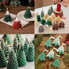 Christmas Tree Silicone Molds For DIY Christmas Creative Atmosphere The Khan Shop