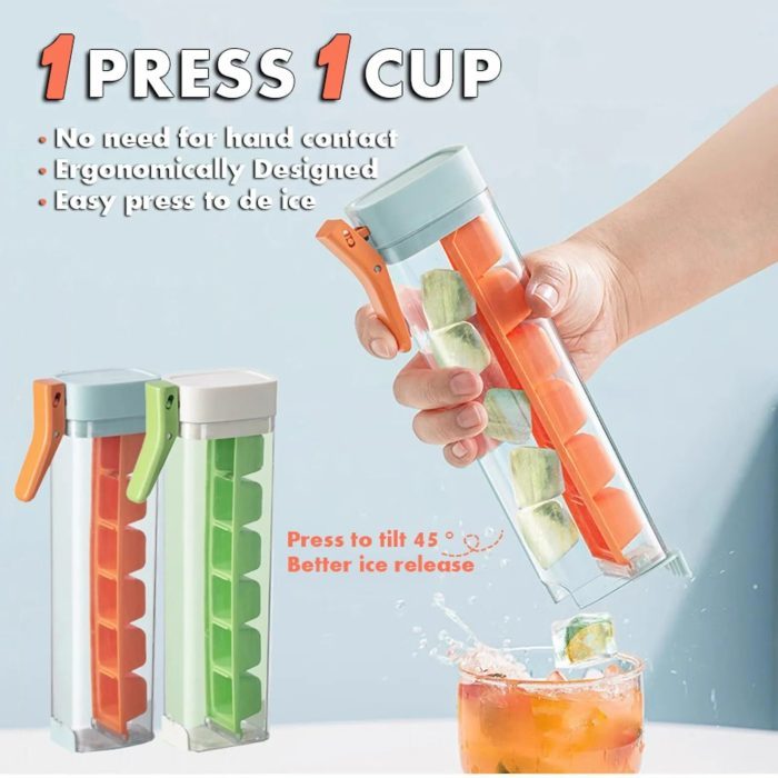 Ice Cube Mold Household Ice Maker Food Grade Press Ice Tray The Khan Shop