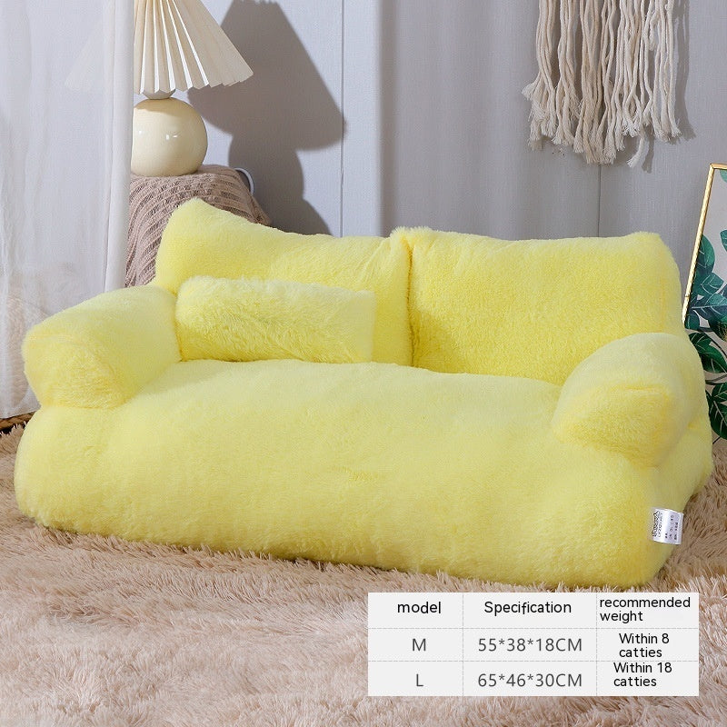 Luxury Cat Bed Sofa Winter Warm Cat Nest Pet Bed The Khan Shop