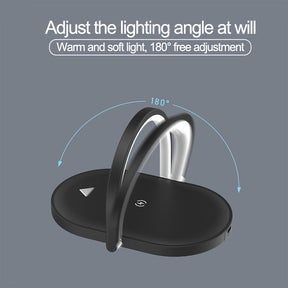 3 In 1 Foldable Wireless Charger Night Light Wireless Charging Station The Khan Shop