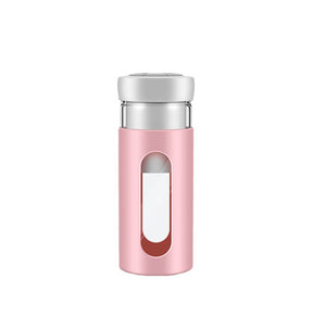 Portable Blender Electric Fruit Juicer USB Rechargeable  Juicer & Blender Pink-USB The Khan Shop