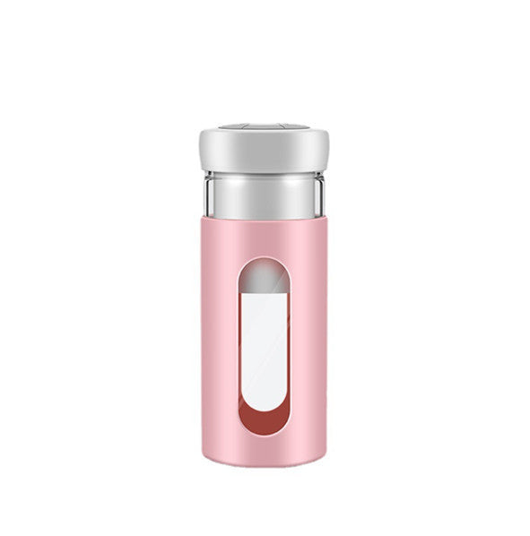 Portable Blender Electric Fruit Juicer USB Rechargeable  Juicer & Blender Pink-USB The Khan Shop