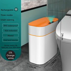 Smart Trash Can With Lid For Bedroom And Living Room The Khan Shop