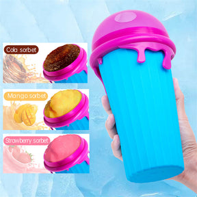 500ml Large Capacity Slushy Cup Summer Squeeze Homemade Juice Water Bottle The Khan Shop