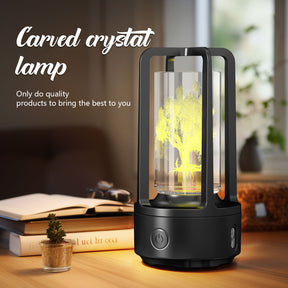 Audio Acrylic Crystal Lamp And Bluetooth Speaker Valentine's Day The Khan Shop