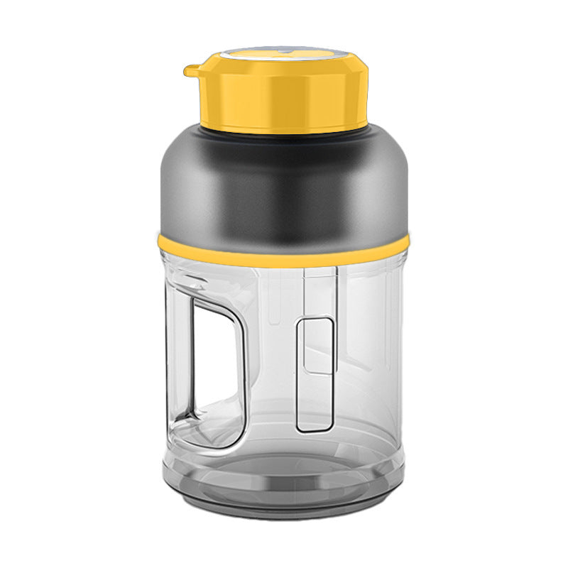 1500ml Portable Blender Cup Fruit Mixers  Juicer & Blender Yellow-USB The Khan Shop