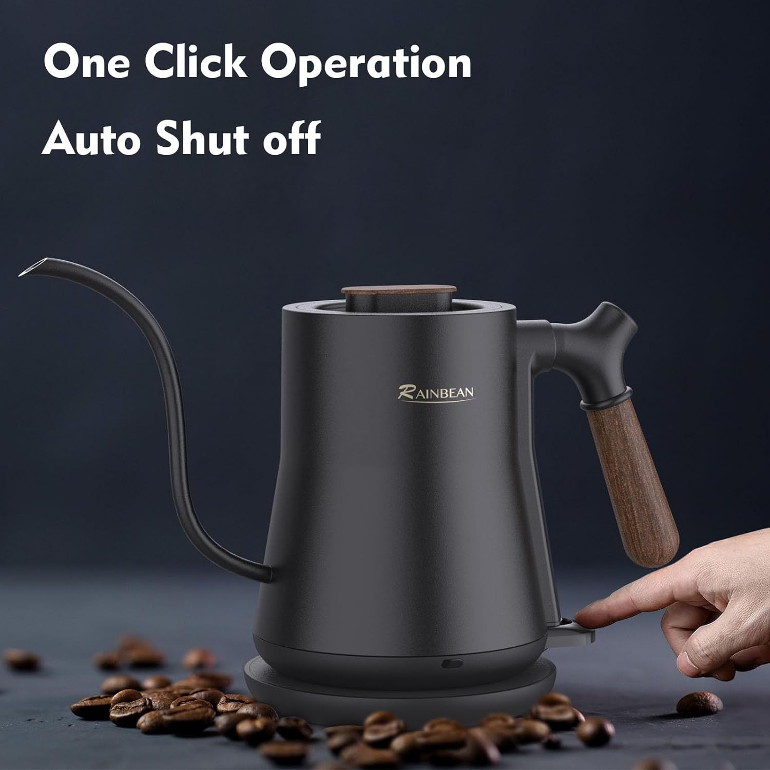 Gooseneck Electric Kettle, Pour Over Coffee Kettle  Electric Kettle  The Khan Shop