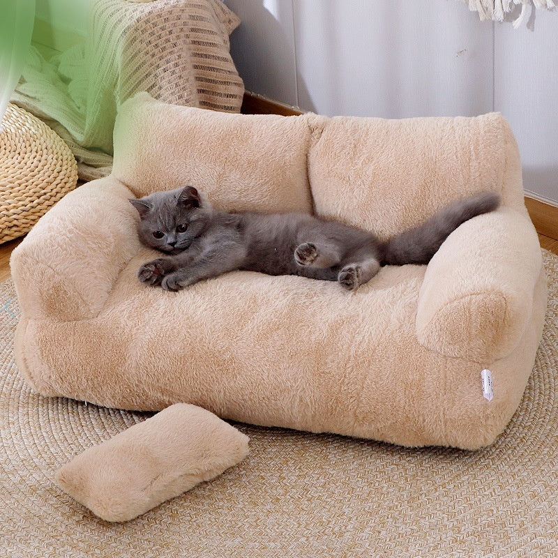 Luxury Cat Bed Sofa Winter Warm Cat Nest Pet Bed The Khan Shop