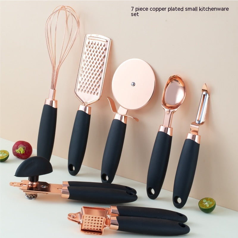 Kitchen Household Peeler Gadget Copper Plating Set  Kitchen Tools and Gadgets  The Khan Shop