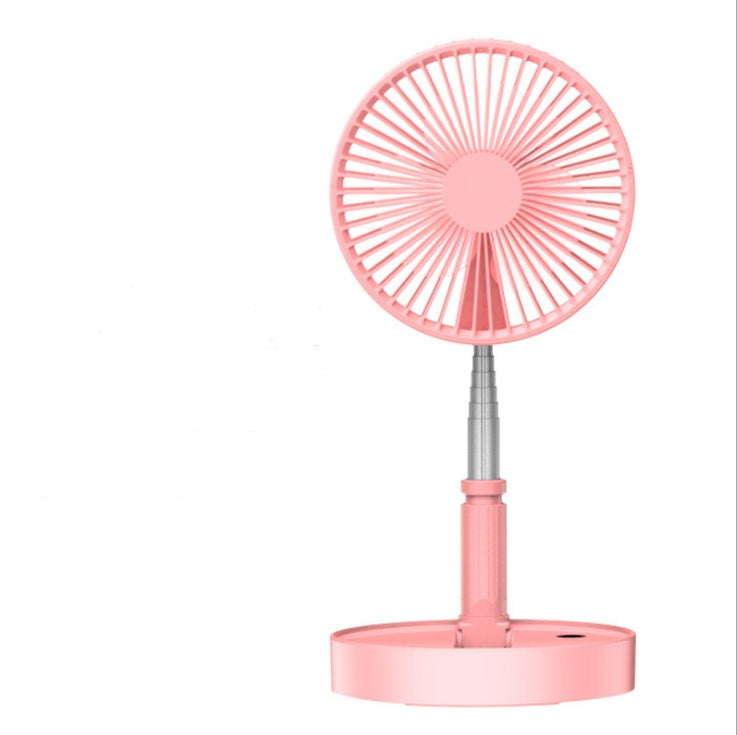 New Hot Selling USB Charging Portable Mini Multi-function Floor Fan  Portable Air Conditioner Pink-retractable-7200mA The Khan Shop