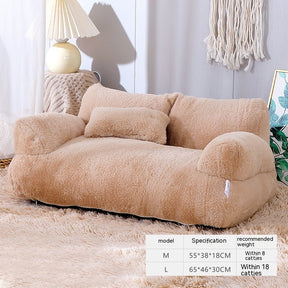 Luxury Cat Bed Sofa Winter Warm Cat Nest Pet Bed The Khan Shop