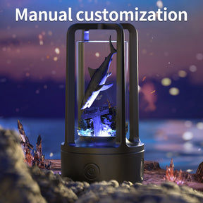 No Accessories 2 In 1 DIY Audio Crystal Light And Bluetooth Speaker Gift Touch Resin Night Light The Khan Shop