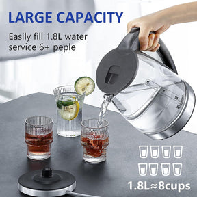 Electric Kettle Water Boiler, 1.8L Electric Tea Kettle  Electric Kettle  The Khan Shop