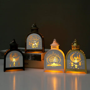 Arabian Lanterns Electronic Candles Decorative Ornaments The Khan Shop