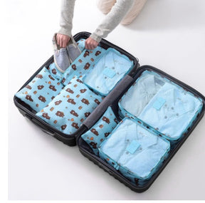 Durable Waterproof Nylon Packing Cube Travel Organizer Bag  Cosmetics Organizer B The Khan Shop