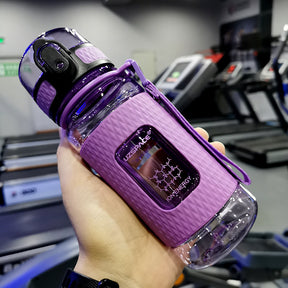 Portable Sport Water Bottles  DrinkWare Purple-350ml The Khan Shop