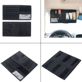 Vehicle Visor Panel Truck Car  Cosmetics Organizer  The Khan Shop