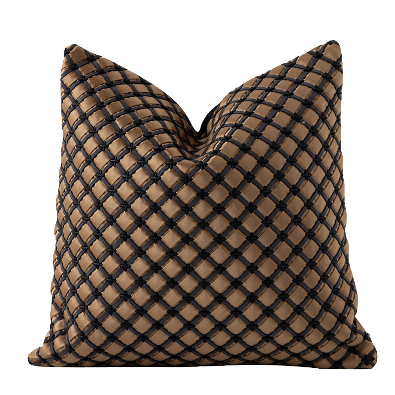 Woven Throw Pillows In Sofa Living Room  Throw Pillows Style-A-45-45cm-with-core The Khan Shop