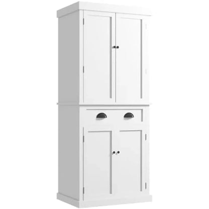 72" Kitchen Storage Cabinet with Drawer, Tall Kitchen Pantry Cabinet -  kitchen cabinets KHAN SHOP LLC United-States 464.22