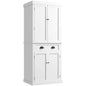 72" Kitchen Storage Cabinet with Drawer, Tall Kitchen Pantry Cabinet -  kitchen cabinets KHAN SHOP LLC United-States 464.22