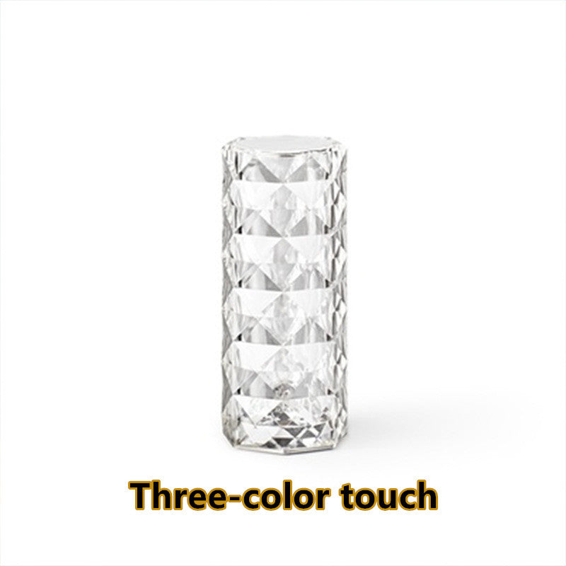 Nordic Crystal Lamp USB Table Lamps The Khan Shop