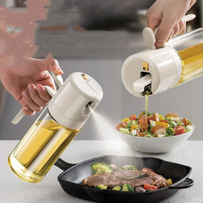 2 In 1 Oil Sprayer Bottle BBQ Cooking Oil Dispenser Olive Oil Pourers Sprayer  CookWare  The Khan Shop