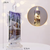 Christmas Transparent Electronic Candles Decorative Gifts The Khan Shop