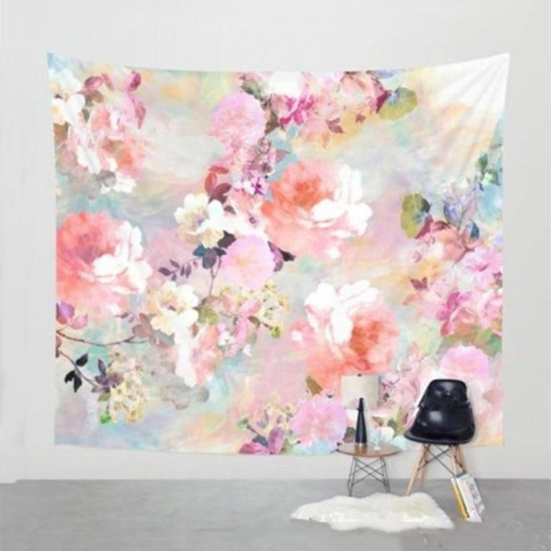 Love Of A Flower Wall Tapestry Wall Hanging  Wall Decoration  The Khan Shop