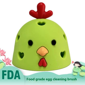 New Kitchen Gadget Egg Scrubber For Eggs Chicken Egg Brush The Khan Shop