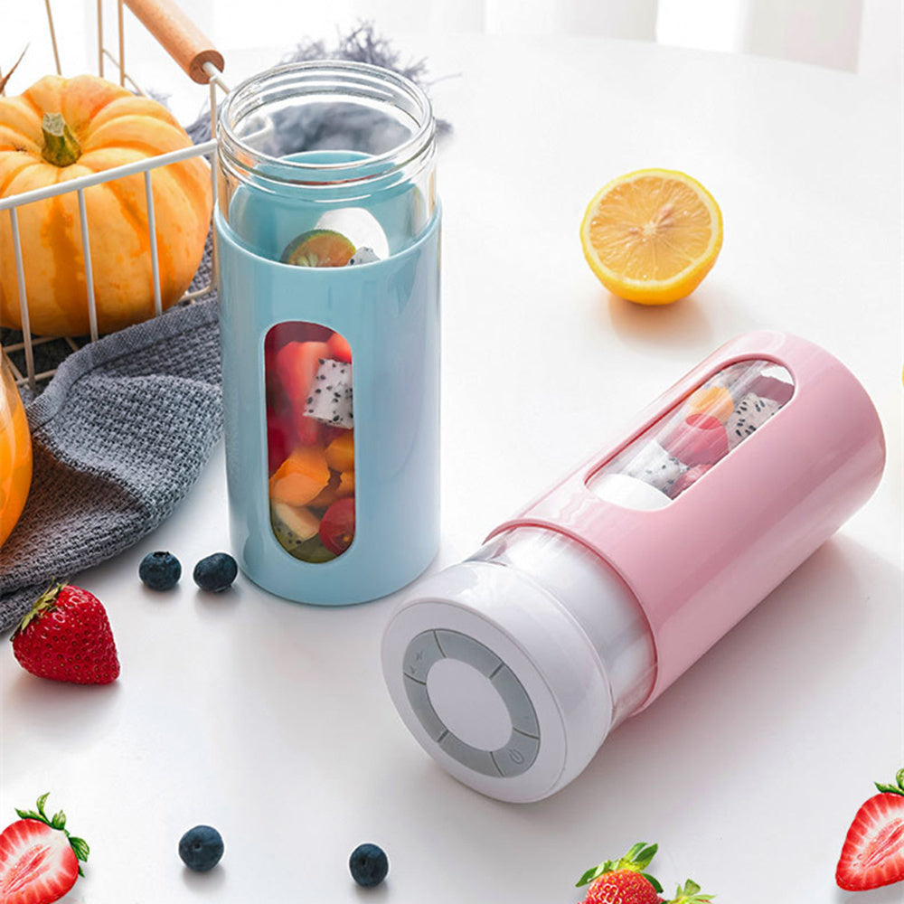 Portable Blender Electric Fruit Juicer USB Rechargeable  Juicer & Blender  The Khan Shop