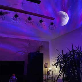 Aurora Borealis Starlight Projectors LED Galaxy Star Atmosphere Galaxy Night The Khan Shop