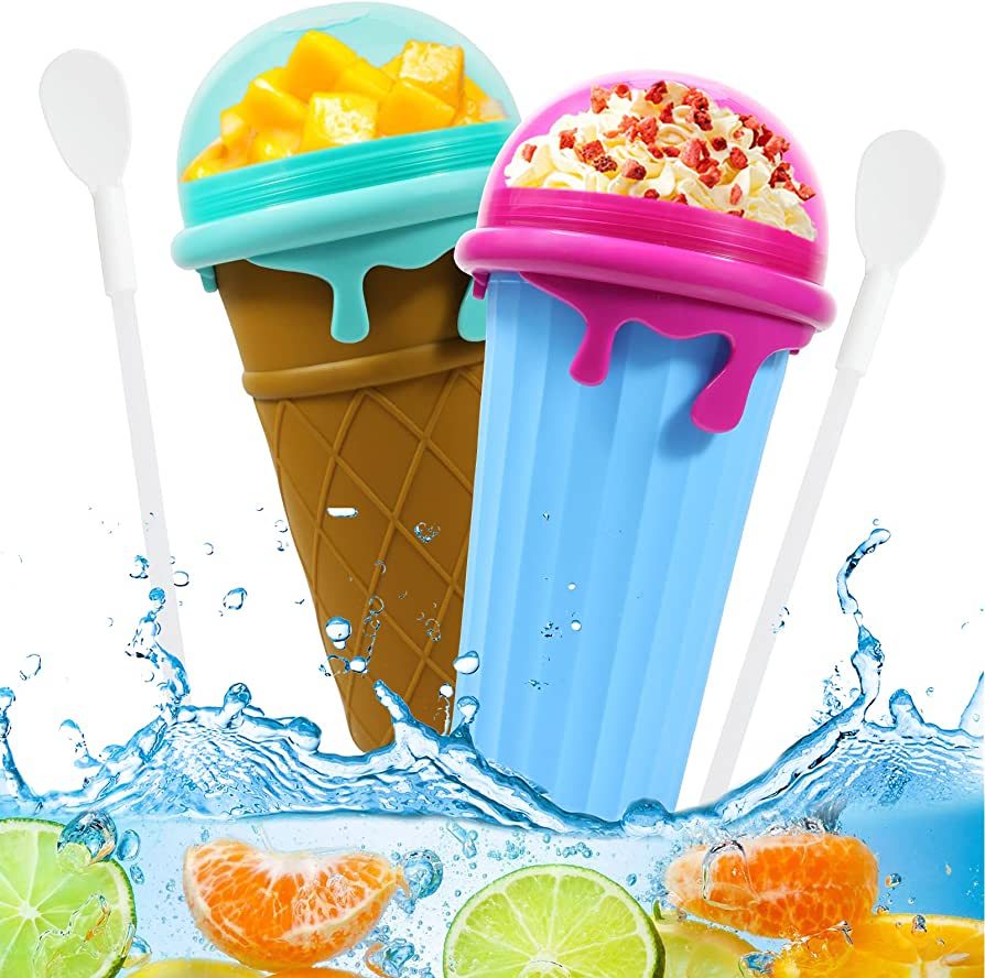 500ml Large Capacity Slushy Cup Summer Squeeze Homemade Juice Water Bottle The Khan Shop