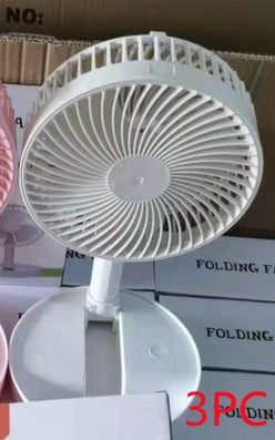 New Hot Selling USB Charging Portable Mini Multi-function Floor Fan  Portable Air Conditioner White-3PC The Khan Shop