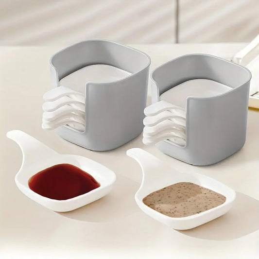 7pcs/set, Creative Sauce Dish Set -  ServeWare KHAN SHOP LLC 