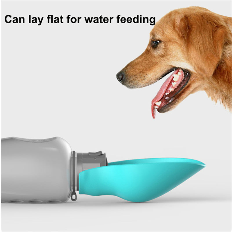 800ml Dogs Water Bottle Portable High Capacity Leakproof KHAN SHOP LLC bottle