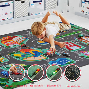 LED Lighter Rode Rugs For Kid Play Climb Carpets  Area Rugs  The Khan Shop