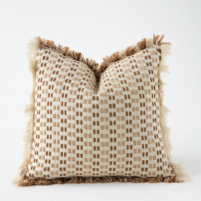 Woven Throw Pillows In Sofa Living Room  Throw Pillows Style-B-45-45cm-with-core The Khan Shop