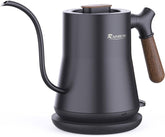 Gooseneck Electric Kettle, Pour Over Coffee Kettle  Electric Kettle Black The Khan Shop