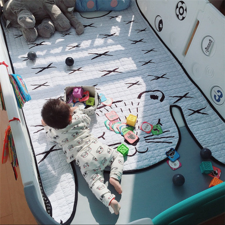 Toys Baby Play Mat Kids Carpet White Tiger  Area Rugs  The Khan Shop