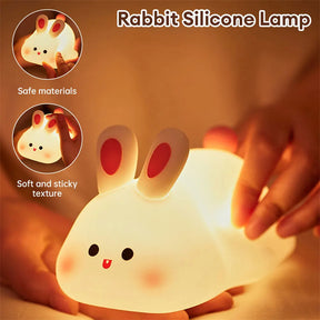 Cute LED Night Light Touch Sensor Cartoon Kid's Nightlights The Khan Shop