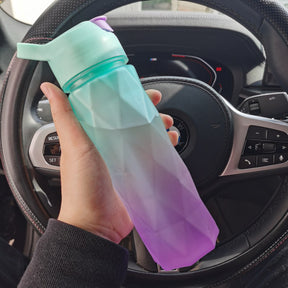 Spray Water Bottle For Girls Outdoor Sport Fitness  Sipper & Bottle Greenpurple-gradient The Khan Shop
