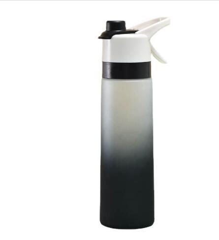 Spray Water Bottle For Girls Outdoor Sport Fitness  Sipper & Bottle Black700ml The Khan Shop