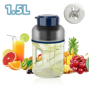 1500ml Portable Blender Cup Fruit Mixers  Juicer & Blender  The Khan Shop