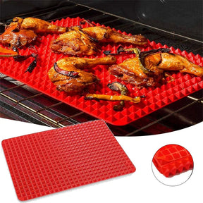 Non-Stick Silicone Pyramid Cooking Mat  oven  The Khan Shop