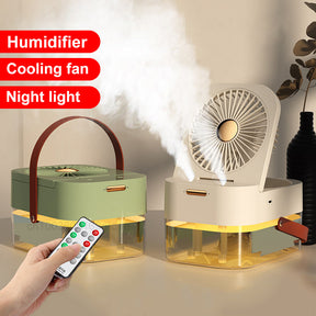 Humidifier Spray Fan Portable Fan Air Cooler Air Humidifier The Khan Shop